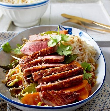 Asiatische Entenbrust